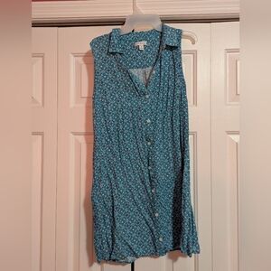 60s Inspired Shift Summer Dress